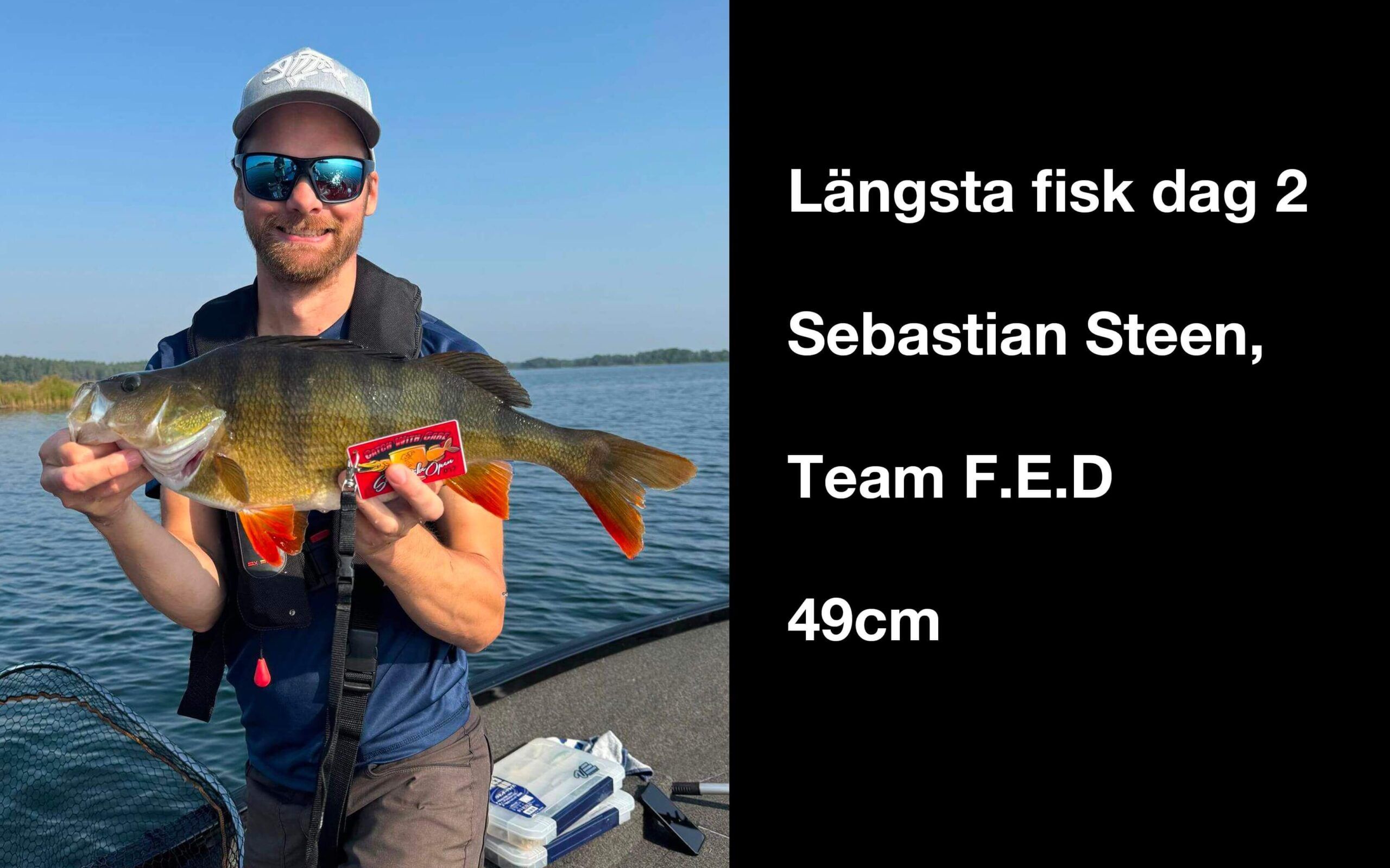 Längsta fisk dag 2 cwc super perch open 2024 Oskarshamn